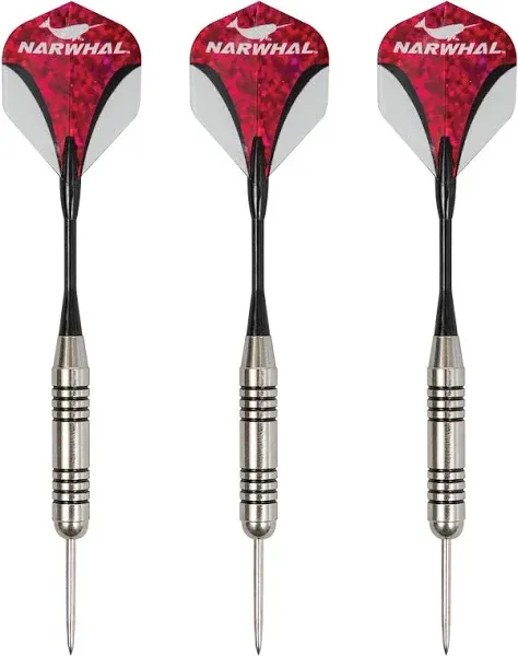 Narwhal Tournament Steel Tip Dart Set