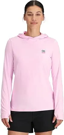 Outdoor Research Women’s ActiveIce Spectrum Sun Hoodie – Quick Dry Pullover, X-Large, Margarita