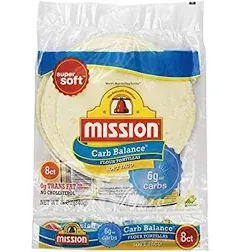 Mission Carb Balance Flour Tortillas