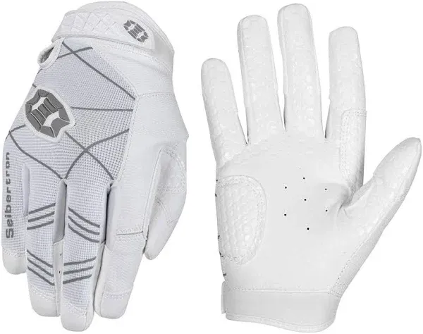 Seibertron B-a-r PRO 2.0 Signature Baseball/Softball Batting Gloves Super Grip Finger Fit for Adult and Youth