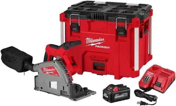 Milwaukee 2831-21 M18 6-1/2" Plunge Track Saw Kit