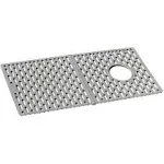 Ruvati Silicone Bottom Grid Sink Mat for RVG1033 and RVG2033 Sinks - Grey - RVA41033GR