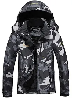 Women&#039;s Waterproof Ski Jacket Warm Winter Snow Coat Mountain Windbreaker Hood...