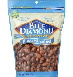 Blue Diamond Almonds Roasted Salted