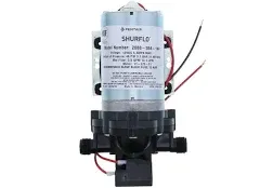 Shurflo 2088-554-144 Fresh Water Pump, 12 Volts, 3.5 Gallons Per Minute, 45 Psi