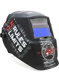 Lincoln No Rules No Limits Welding Helmet - Black (K4983-1)