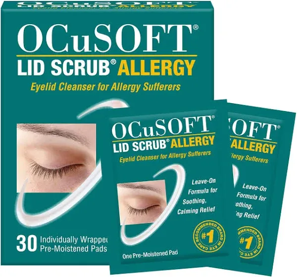 OCuSOFT Lid Scrub Allergy Pads