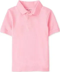 Little Boys Short Sleeve Polo Shirt Cute Summer Tee Uniform Tops