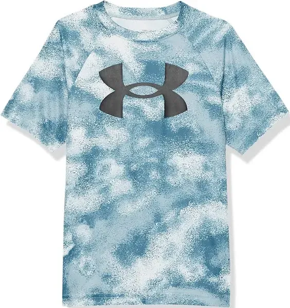 Under Armour Boys' Tech Big Logo Printed Short-Sleeve T-Shirt