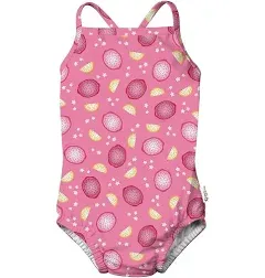 Eco Swimsuit with Built-in Reusable Absorbent Swim Diaper