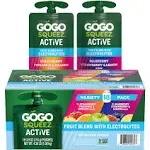 Gogo Squeez Active Fruit Blend with Electrolytes