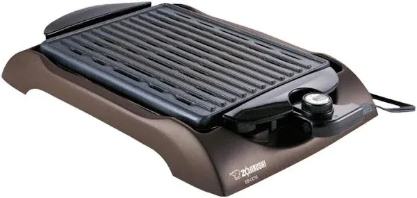 Zojirushi EB-CC15 Indoor Electric Grill with Handle Tongs Set and Spatula Set