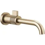 Brizo T65735LF-GL-ECO Litze Luxe Gold Single Handle Wall Mount Lavatory Faucet