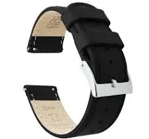 Barton Quick Release - Top Grain Leather Watch Band Strap - Choice of Width - 16mm, 18mm, 19mm, 20mm, 21mm 22mm, 23mm or 24mm