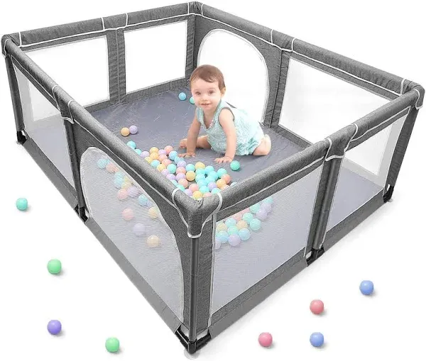 YOBEST Baby Playpen Extra Large Playard