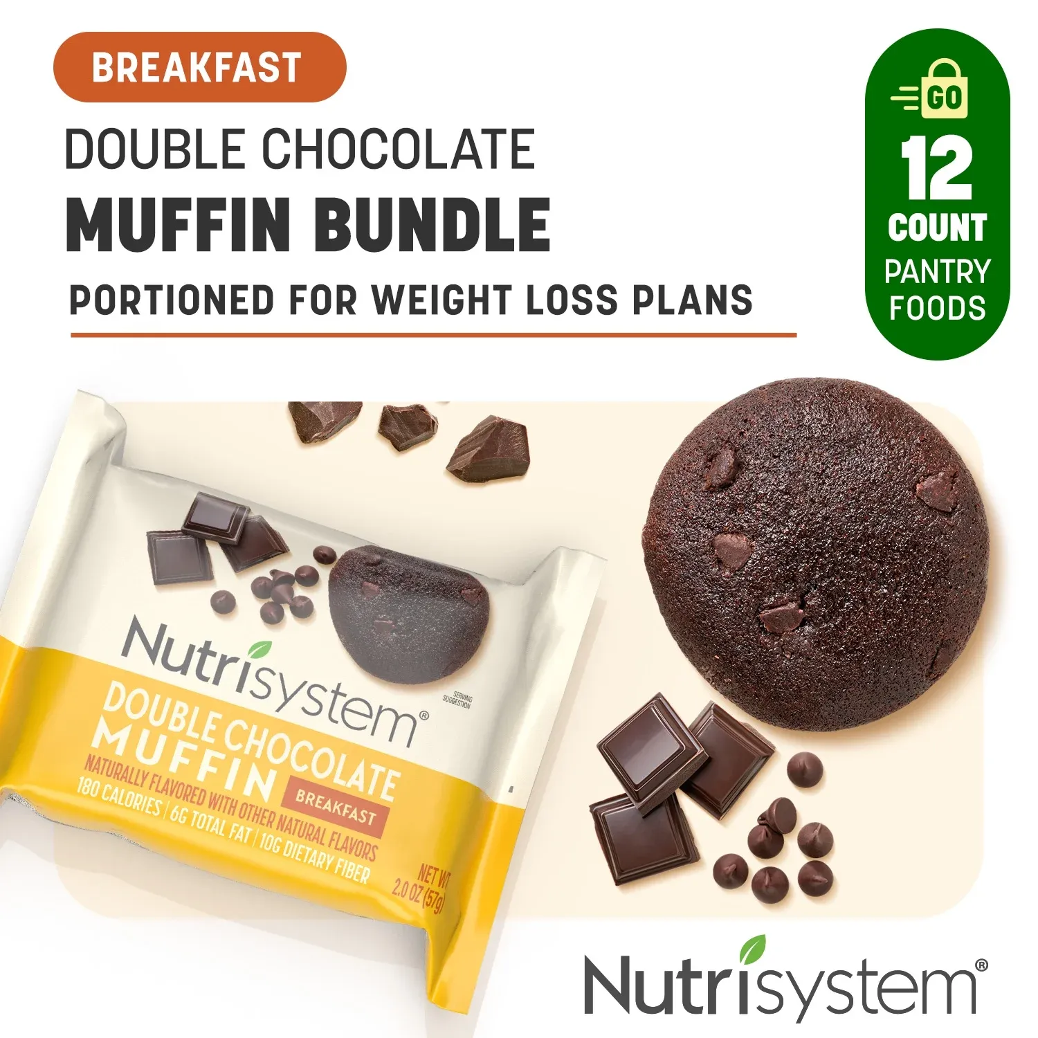 Nutrisystem Double Chocolate Muffin