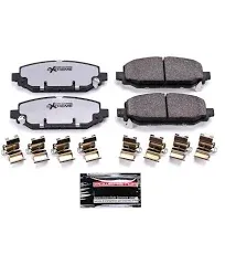 Power Stop Z36-6004 Z36 Truck & Tow Rear Carbon-Fiber Ceramic Brake Pads For Jeep Wrangler 2018-2022 [Model Specific]