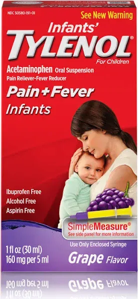 Infants' Tylenol Oral Suspension Fever