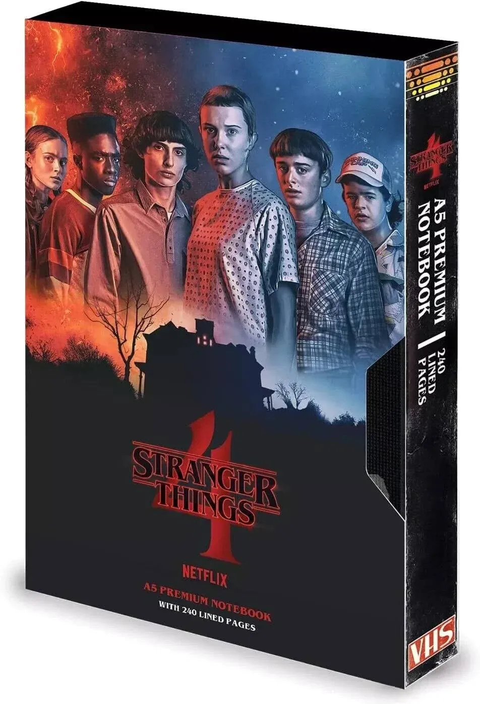 Stranger Things 4 (Season 4 VHS) Notebook on OnBuy