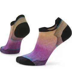 Smartwool Women's Run Zero Cushion Ombre Print Low Ankle Socks