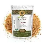 Organic Way Lemon Peel Cut & Sifted 1lbs/16oz