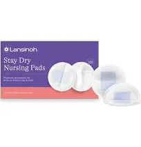 Lansinoh Stay Dry Disposable Nursing Pads - 36 Pads -NEW