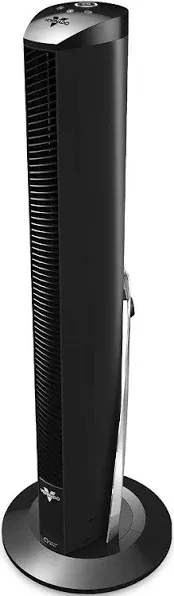 Vornado OSCR37 Oscillating Tower Fan and Air Circulator, Remote, 37-Inch, Black