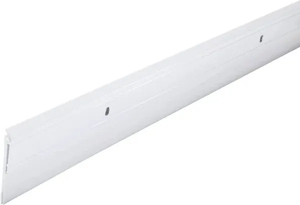 M-D Building Products White Aluminum/Vinyl Sweep For Doors 36 in. L X 2.13 in.