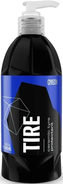 Gyeon Tire 500ml - Ultimate Ceramic Tire Coating and Tire Shine - Extreme Durability, UV Protection, and Repellency- Ultra Long Lasting Tire Dressing with a Natural Satin Finish