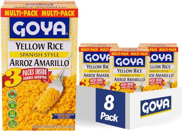 Goya Yellow Rice,  Low Sodium, Arroz Amarillo