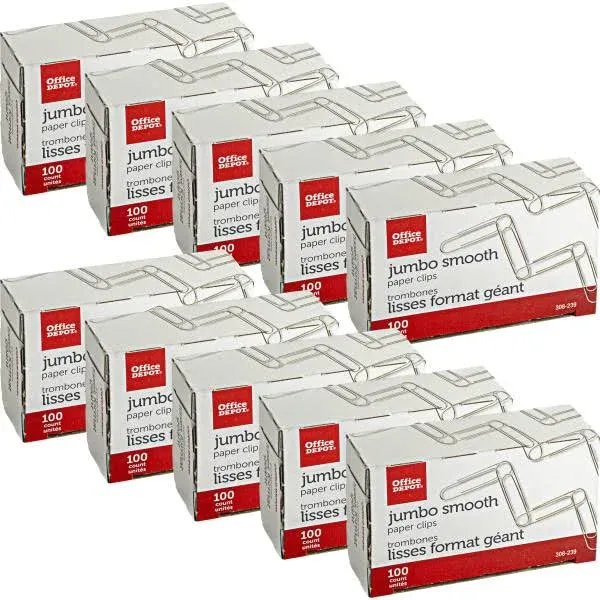 Office Depot Jumbo Paper Clips