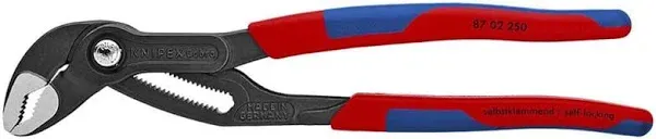 Knipex Cobra Water Pump Pliers - Tethered Attachment