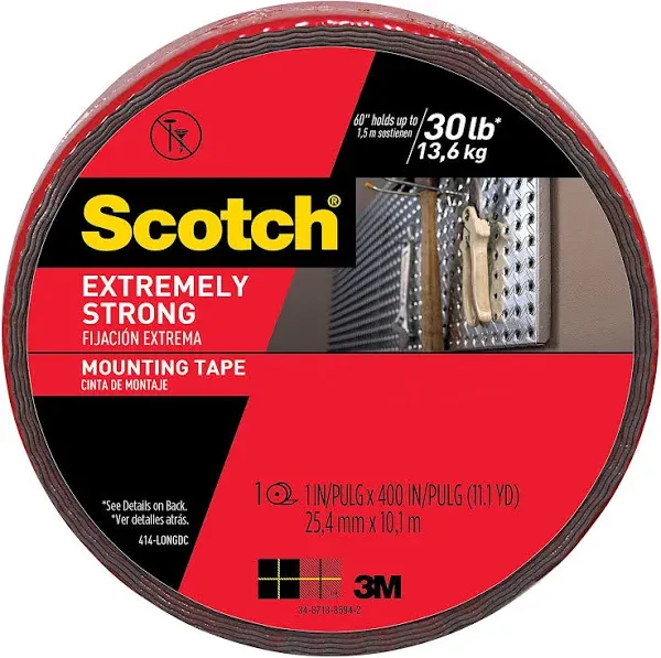 3M 414-LONGDC Double Sided Extreme Mounting Tape