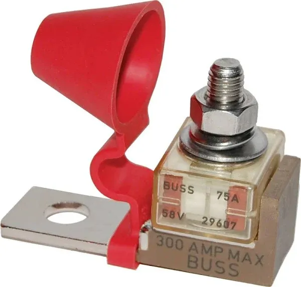 Blue Sea Fuse Block, Mrbf Battery Mnt, 1 Stud 5191