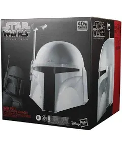 Star Wars The Black Series Boba Fett Helmet &amp; Prototype Helmet Prop Replicas