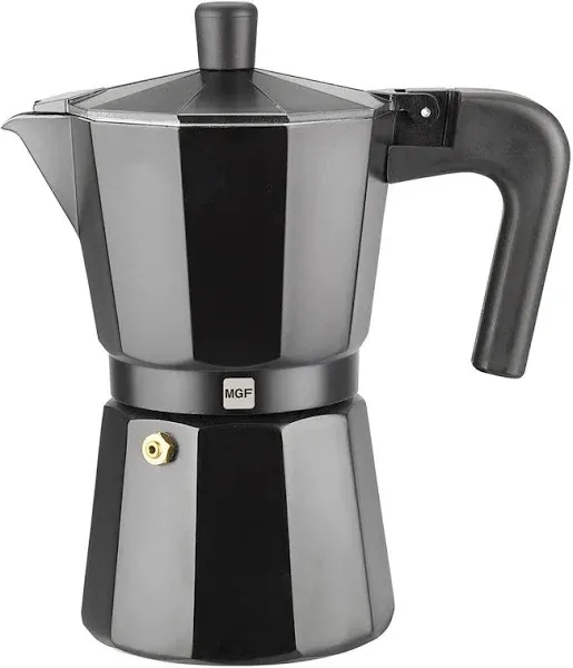 Magefesa Kenia Noir 12 Cups Aluminum Espresso Maker