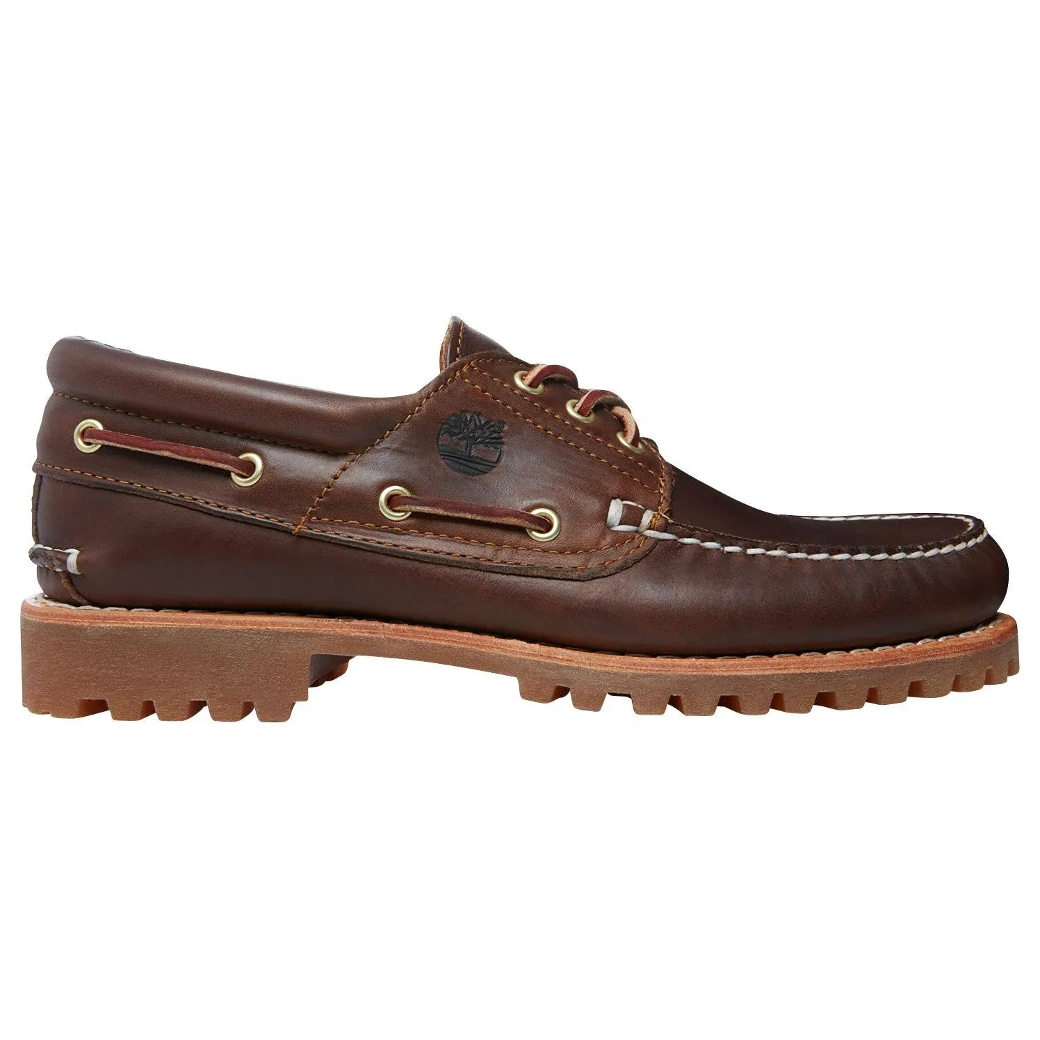 Timberland Brown Classic 3 Eye Boat Shoes