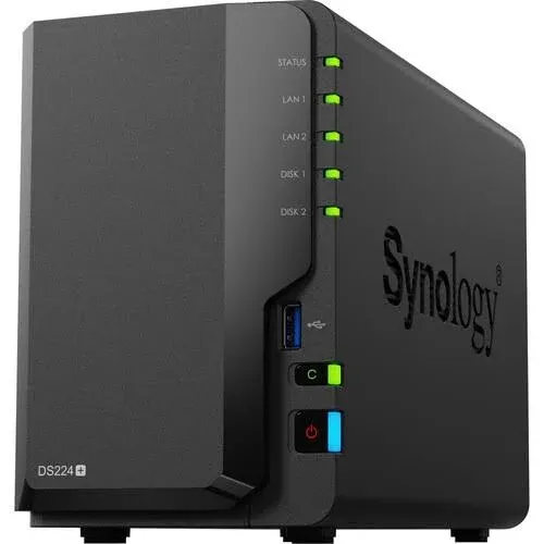 Synology 2-bay DiskStation DS224+ (Diskless)