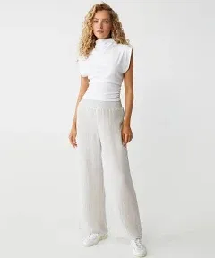 Michael Stars Women's Susie Gauze Pants - Casual, Elastic