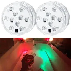 Bathtub Lights Battery Powered Underwater Glow Light For Bathtime Bath Tub Spa L