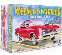 MPC 1967 Pontiac GTO Race w/Starting Light - Plastic Model Car Vehicle Kit