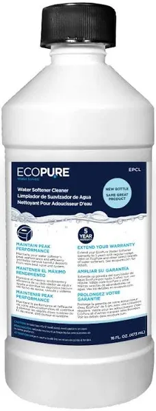 EcoPure Water Softener Cleaner 16 oz.