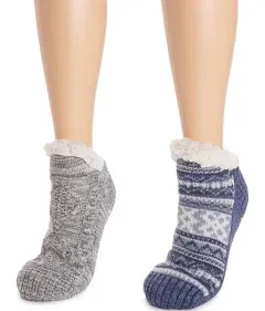 MUK LUKS Women's 2 Short Cabin Socks