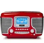 Crosley - Corsair Radio CD Player - Red