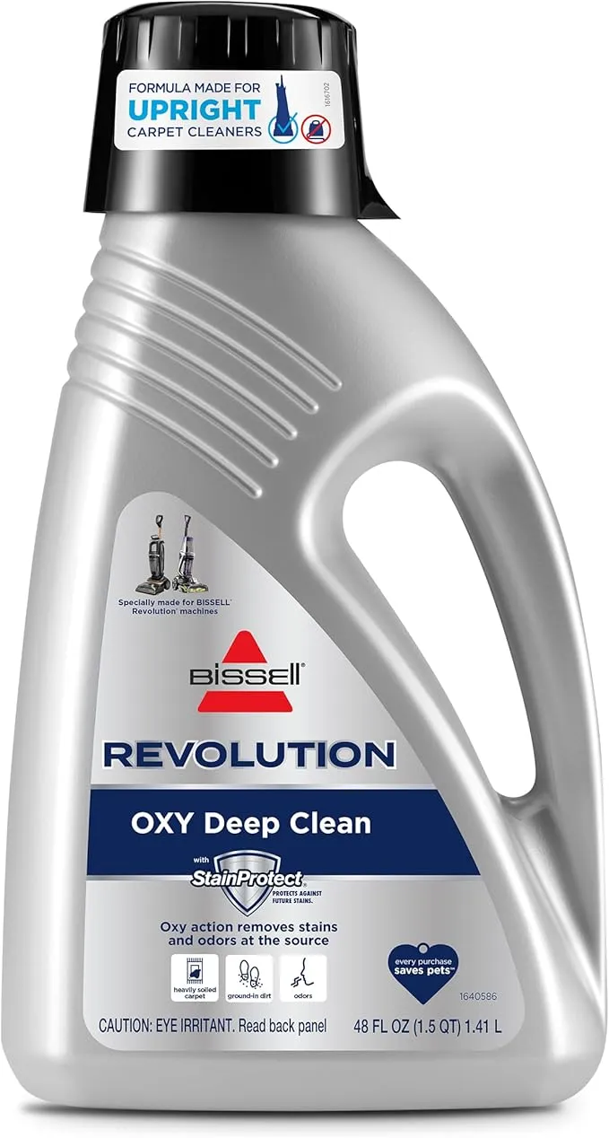 BISSELL Revolution Upright Deep Clean Carpet & Upholstery Formula