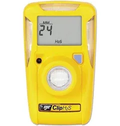 BW Technologies BWC2-H BW Clip Single Gas H2S Monitor