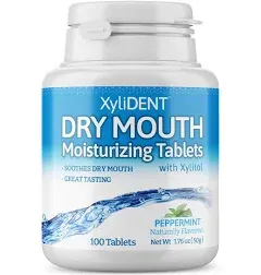 XyliDENT Dry Mouth Tablets Wintergreen 100 Tablets