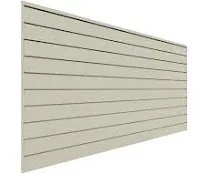 Proslat 8 ft. x 4 ft. PVC Slatwall