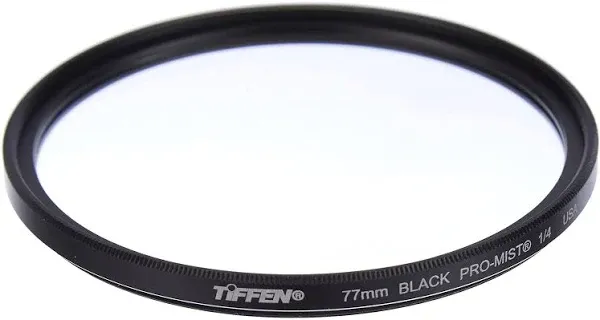 New Tiffen 77mm Black Pro-Mist 1/4 Filter Halation Diffusion Filters #77BPM14