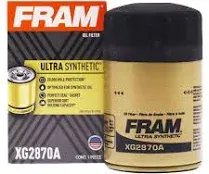 FRAM XG2870A ULTRA SYNTHETIC ENGINE OIL FILTER